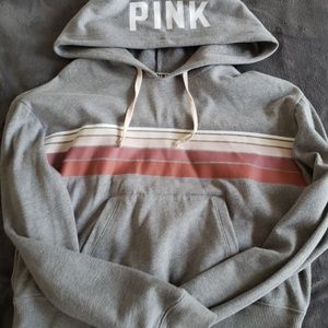 Cropped Pink hoodie size XS